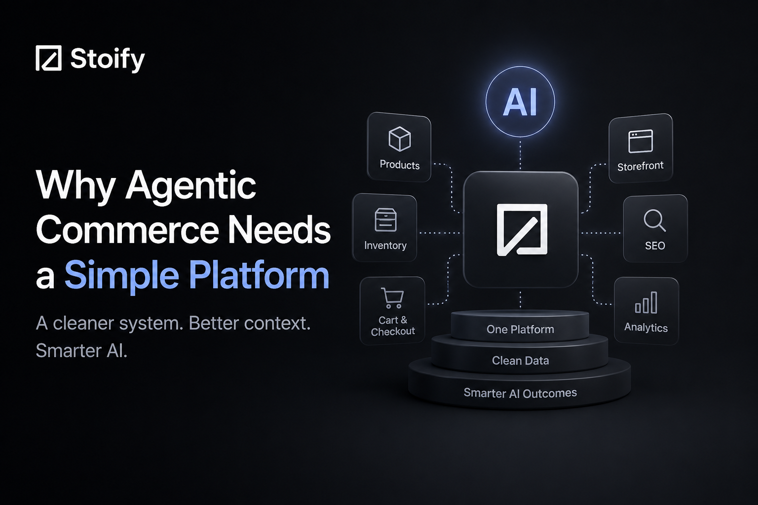 Why Agentic Commerce Needs a Simple Platform First