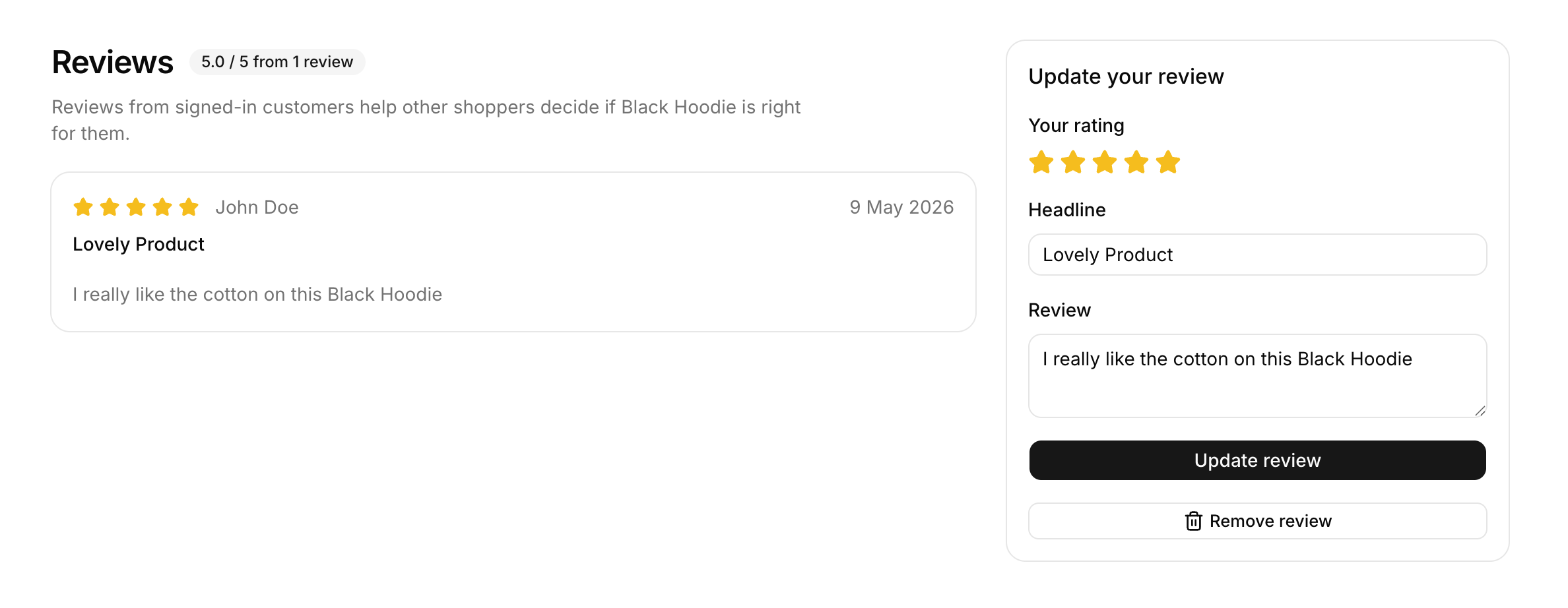 Announcing updates to the Stoify reviews system
